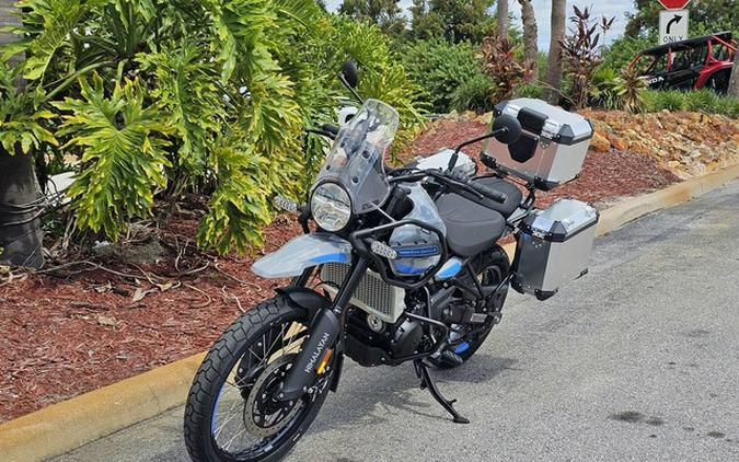 2025 Royal Enfield Himalayan 450 Slate Poppy Blue