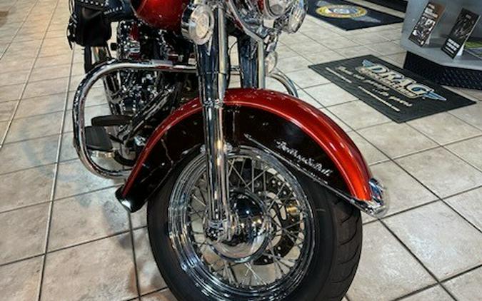 2013 Harley-Davidson Heritage Softail Classic ORANGE/BEER BTL W/ PINSTRIP