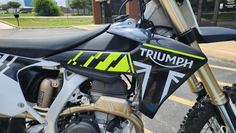 2024 Triumph TF 250-X Racing/Yellow/Black/White