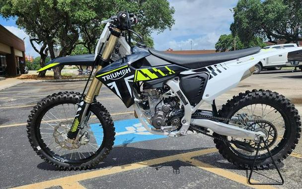 2024 Triumph TF 250-X Racing/Yellow/Black/White