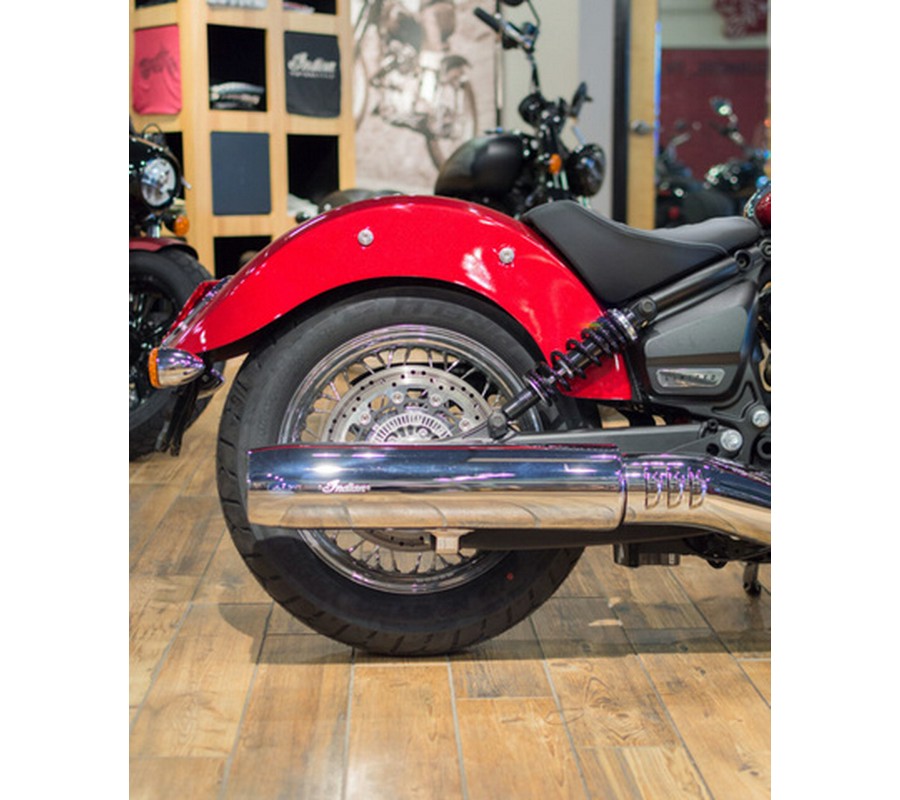 2025 Indian Scout Classic Limited +Tech Sunset Red Metallic