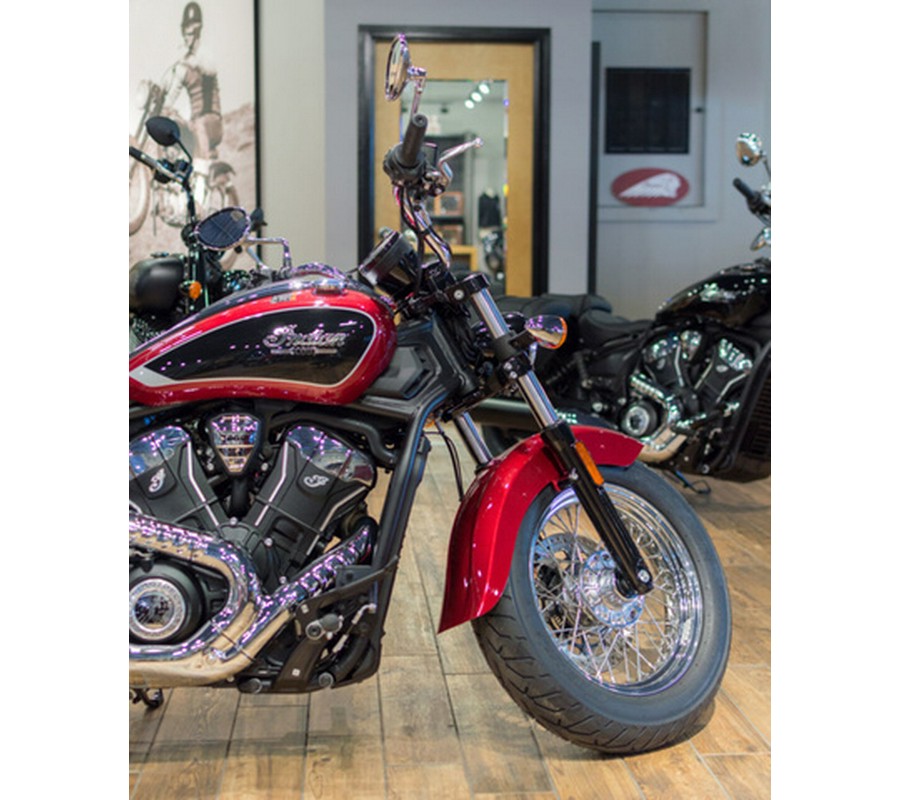 2025 Indian Scout Classic Limited +Tech Sunset Red Metallic