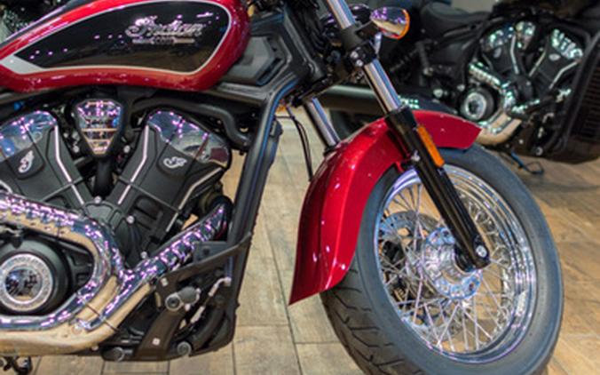 2025 Indian Scout Classic Limited +Tech Sunset Red Metallic