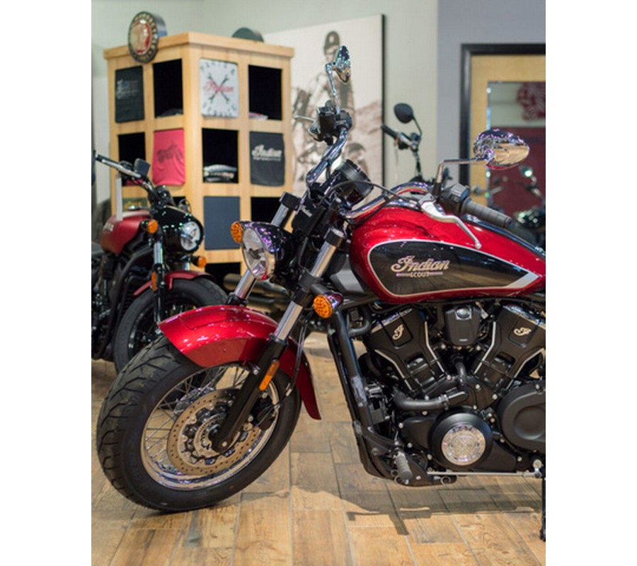 2025 Indian Scout Classic Limited +Tech Sunset Red Metallic