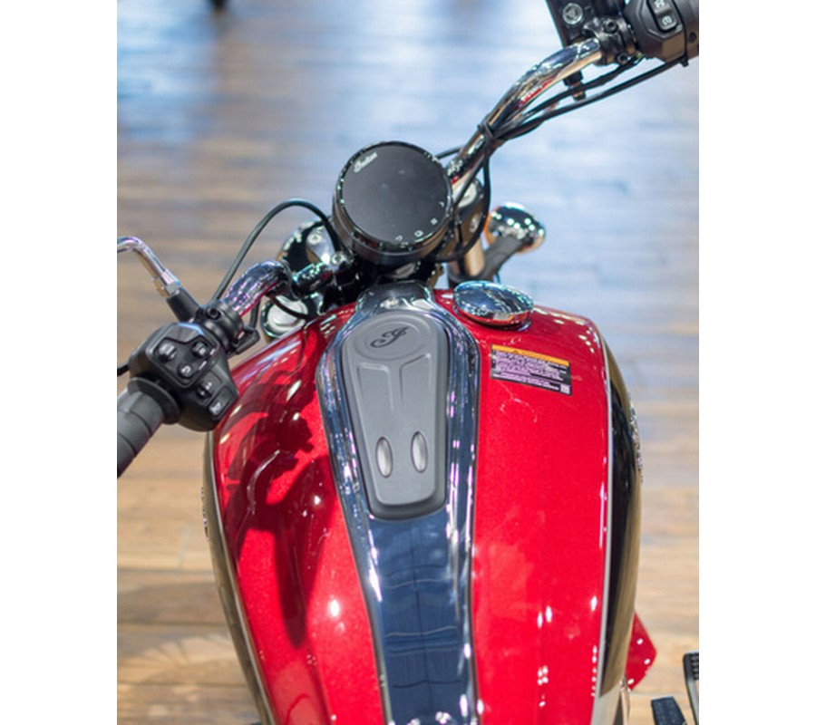 2025 Indian Scout Classic Limited +Tech Sunset Red Metallic