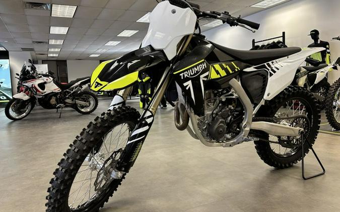 2024 Triumph TF 250-X RacingYellowBlackWhite