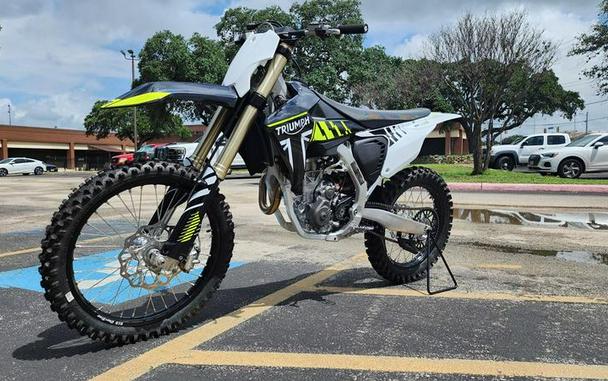 2024 Triumph TF 250-X Racing/Yellow/Black/White