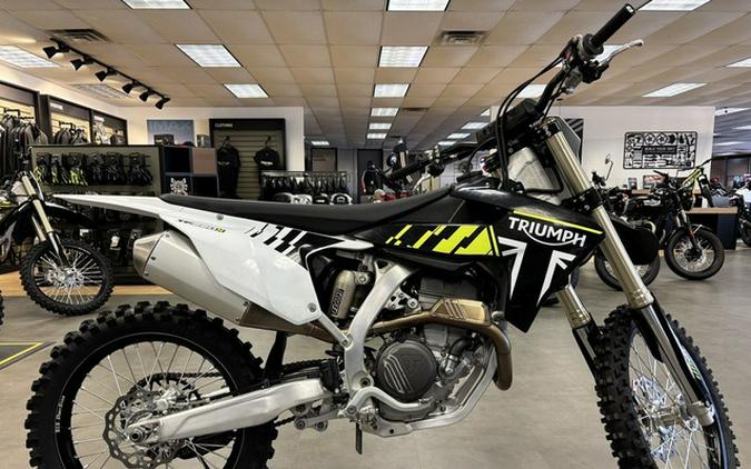 2024 Triumph TF 250-X RacingYellowBlackWhite