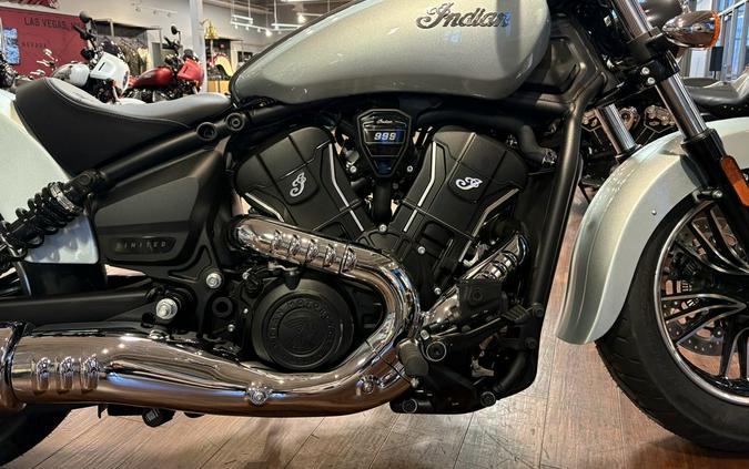 2025 Indian Motorcycle® Scout® Sixty Classic Limited Frost Silver
