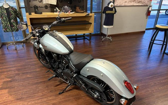 2025 Indian Motorcycle® Scout® Sixty Classic Limited Frost Silver