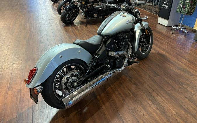 2025 Indian Motorcycle® Scout® Sixty Classic Limited Frost Silver