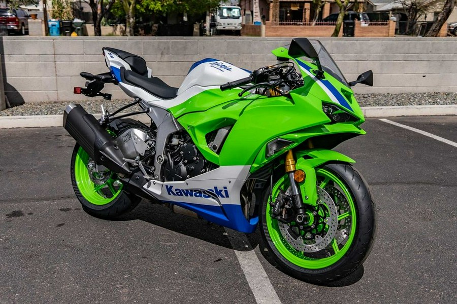 2024 Kawasaki Ninja® ZX™-6R 40th Anniversary Edition ABS