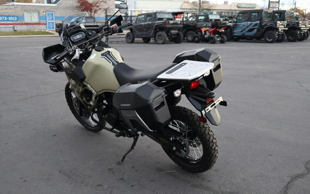 2025 Kawasaki KLR®650 Adventure ABS Cypher Camo Beige