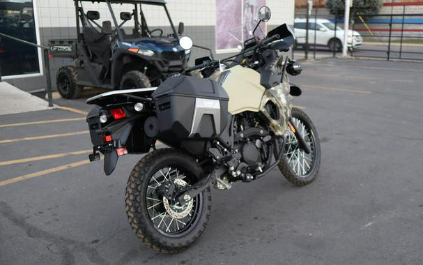 2025 Kawasaki KLR®650 Adventure ABS Cypher Camo Beige