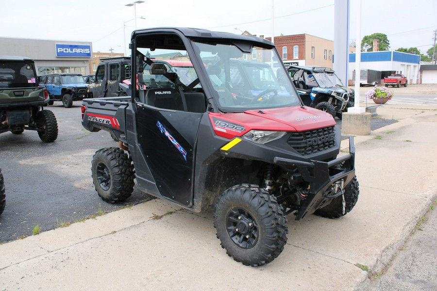 2021 Polaris Industries RANGER 1000 PREMIUM - MATTE SUNSET RED EPS