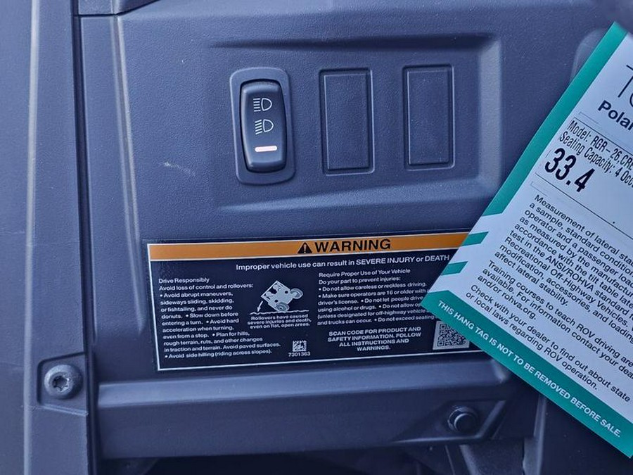 2026 Polaris® Ranger Crew SP 570 Premium