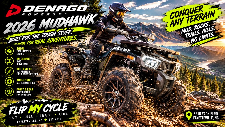2026 DENAGO MUDHAWK 200 FI - F518010