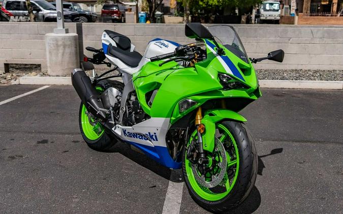 2024 Kawasaki Ninja® ZX™-6R 40th Anniversary Edition ABS