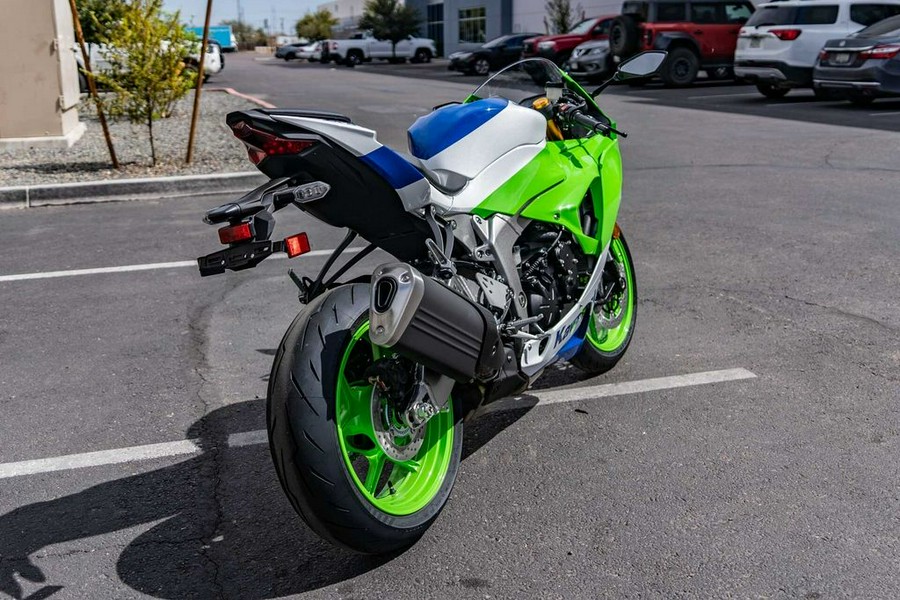 2024 Kawasaki Ninja® ZX™-6R 40th Anniversary Edition ABS