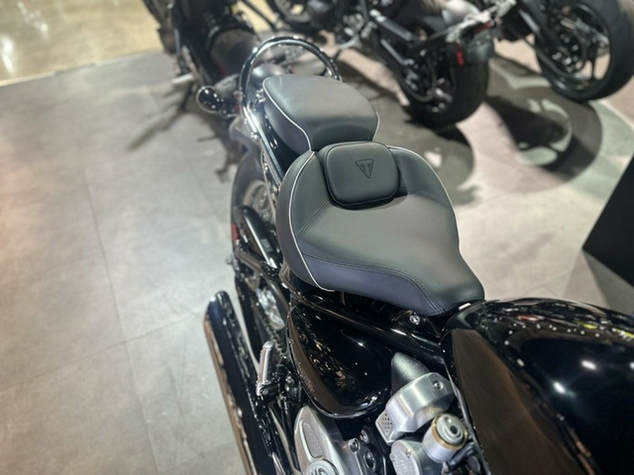 2025 Triumph Bonneville Speedmaster Jet Black
