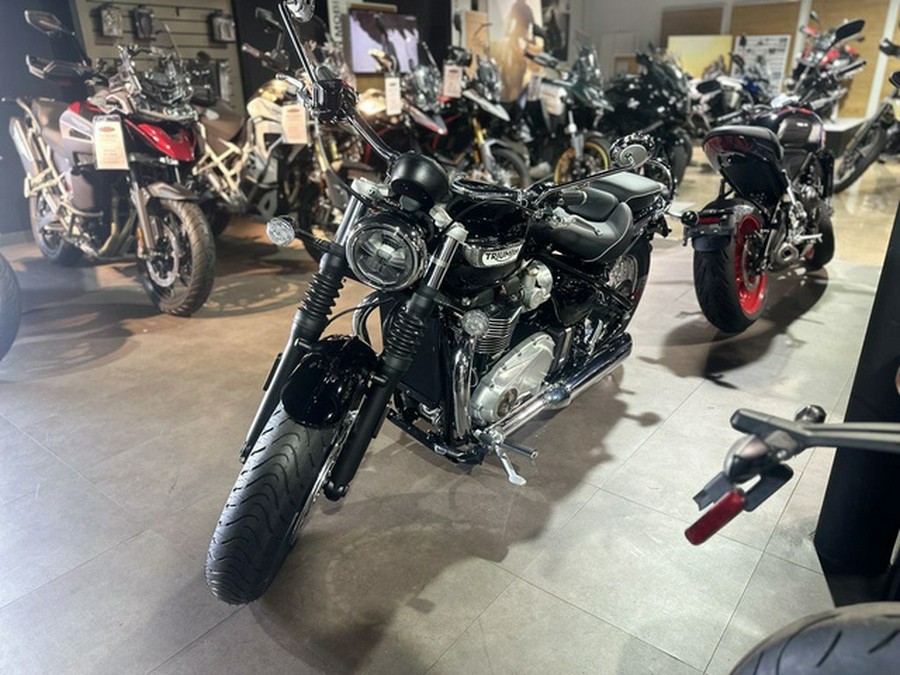 2025 Triumph Bonneville Speedmaster Jet Black