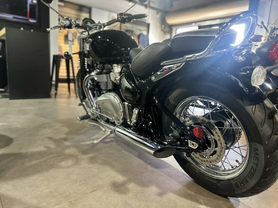 2025 Triumph Bonneville Speedmaster Jet Black