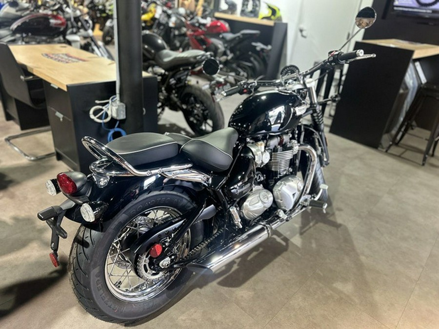 2025 Triumph Bonneville Speedmaster Jet Black