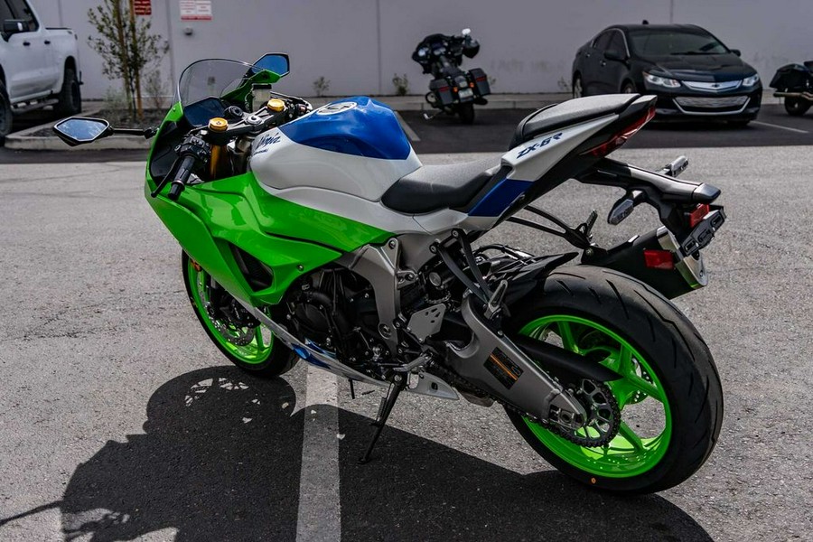 2024 Kawasaki Ninja® ZX™-6R 40th Anniversary Edition ABS