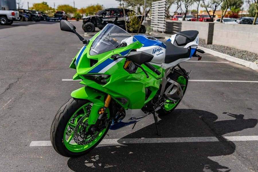 2024 Kawasaki Ninja® ZX™-6R 40th Anniversary Edition ABS