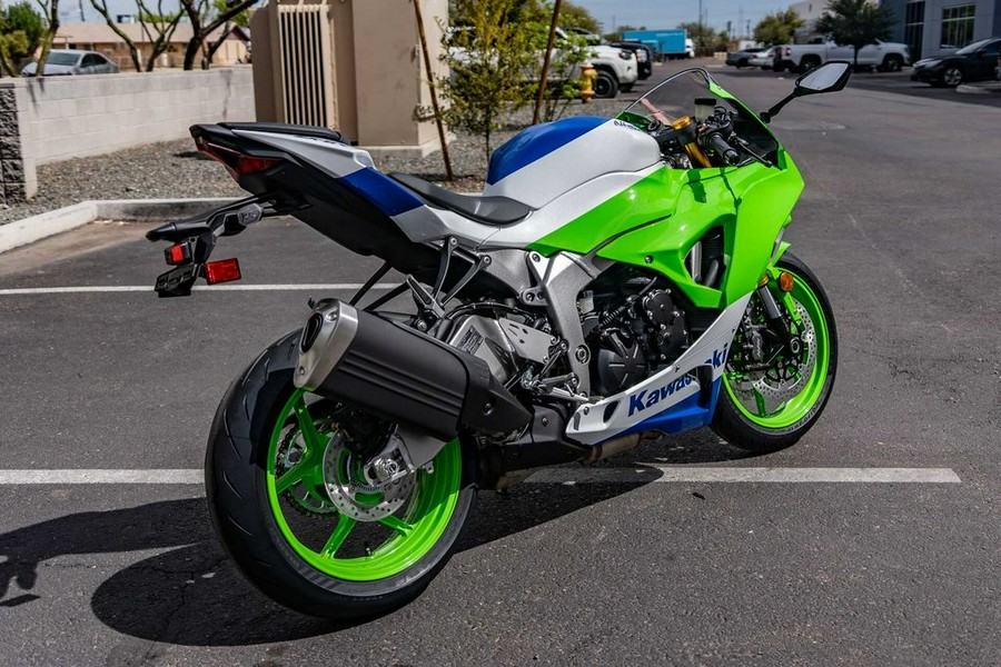 2024 Kawasaki Ninja® ZX™-6R 40th Anniversary Edition ABS