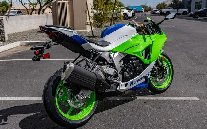 2024 Kawasaki Ninja® ZX™-6R 40th Anniversary Edition ABS