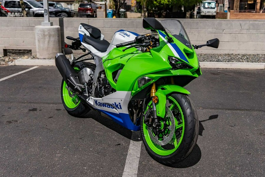 2024 Kawasaki Ninja® ZX™-6R 40th Anniversary Edition ABS