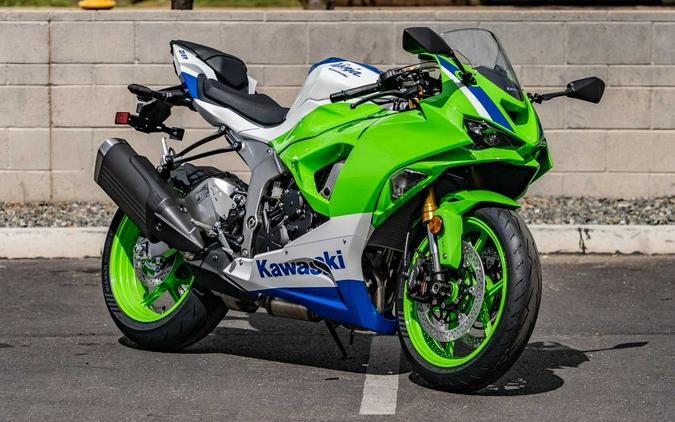 2024 Kawasaki Ninja® ZX™-6R 40th Anniversary Edition ABS