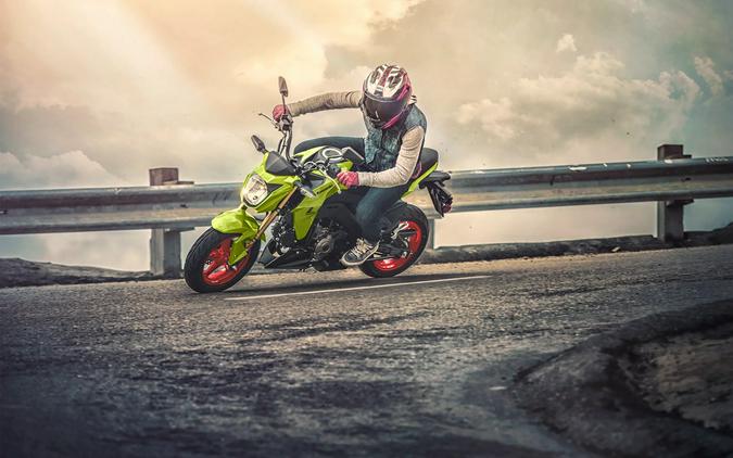 2026 Kawasaki Z125 Pro Metallic Yellowish Green - 111023
