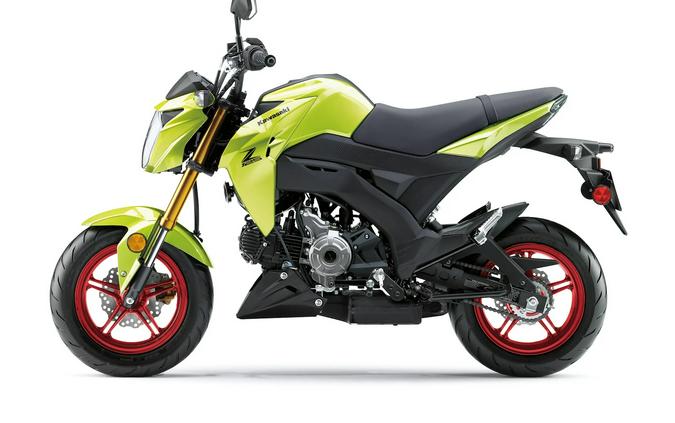2026 Kawasaki Z125 Pro Metallic Yellowish Green - 111023