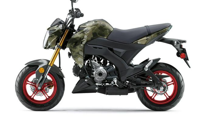 2026 Kawasaki Z125 Pro Metallic Yellowish Green - 111023