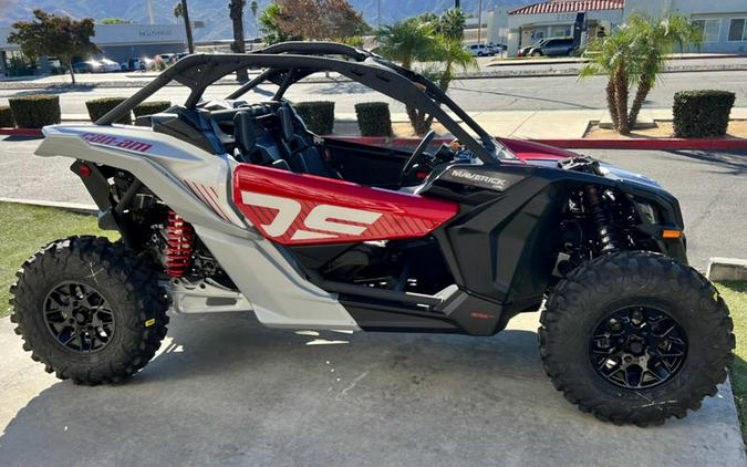 2024 Can-Am® Maverick X3 DS Turbo Fiery Red & Hyper Silver