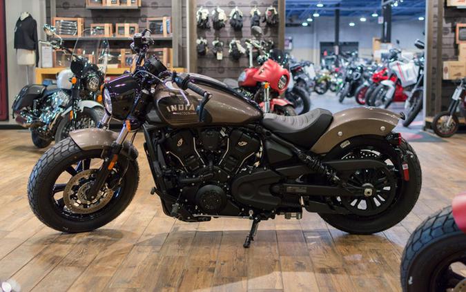 2025 Indian Scout Bobber Limited +Tech Nara Bronze Metallic