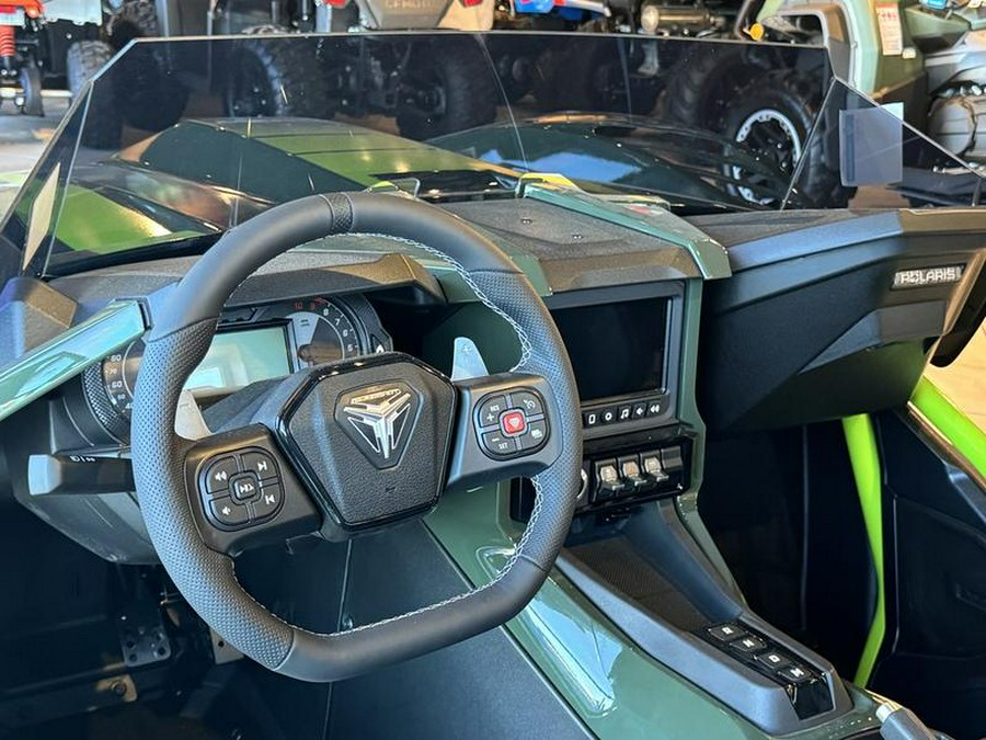 2024 Polaris Slingshot® Slingshot® R AutoDrive Army Green Flash