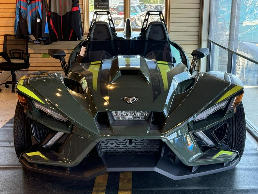 2024 Polaris Slingshot® Slingshot® R AutoDrive Army Green Flash