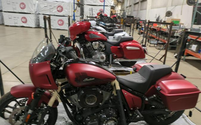 2025 Indian Motorcycle Sport Chief RT SUNSET RED SMOKE