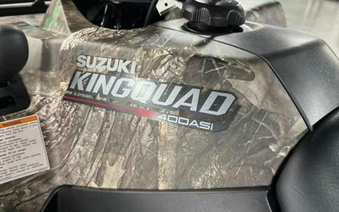 2024 Suzuki KingQuad 400ASi SE Camo