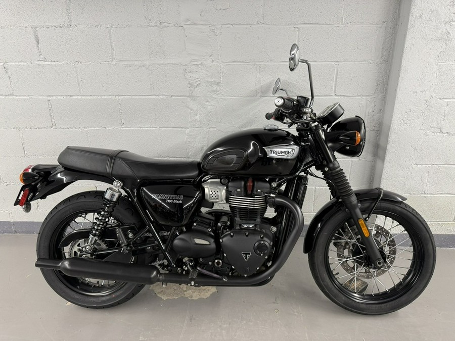 2017 Triumph Bonneville T100 Black
