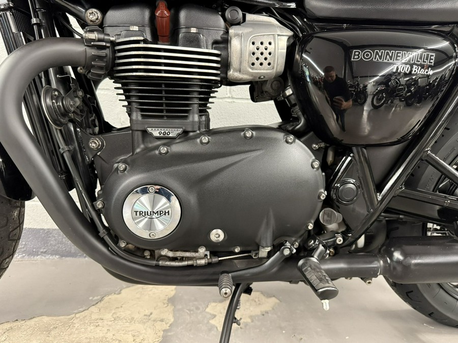 2017 Triumph Bonneville T100 Black