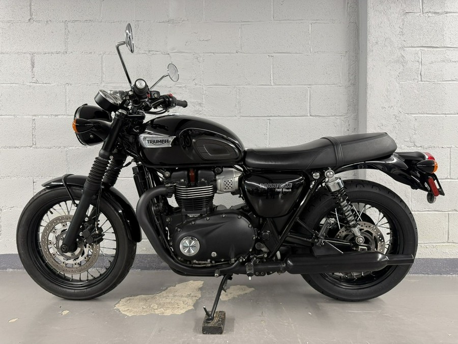 2017 Triumph Bonneville T100 Black