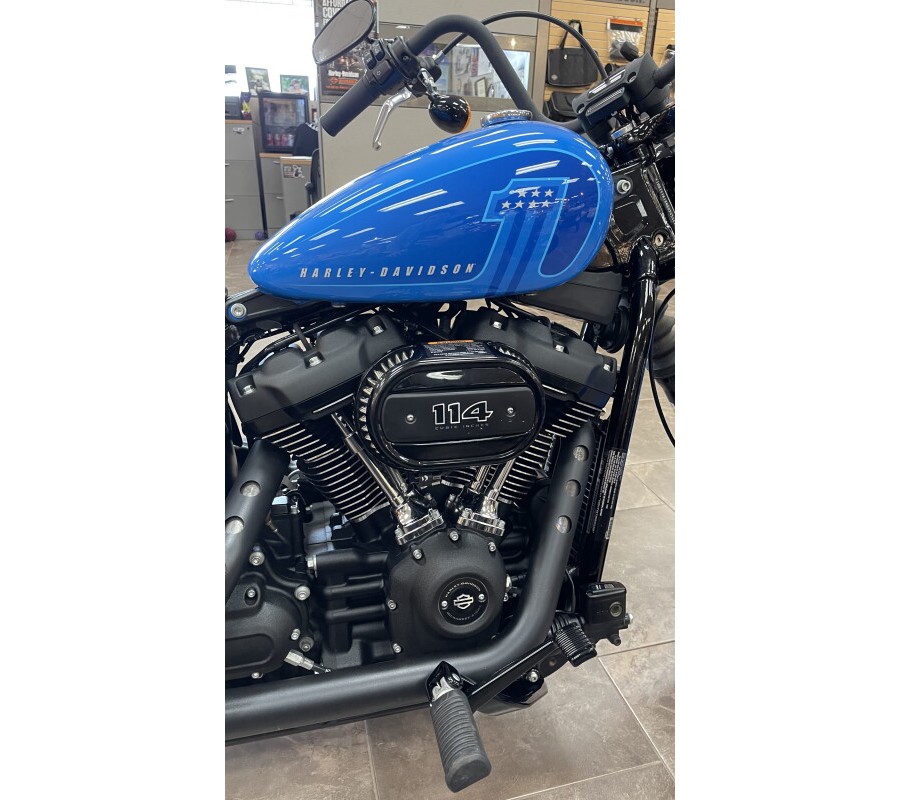 2022 Harley-Davidson Street Bob 114 Fastback Blue