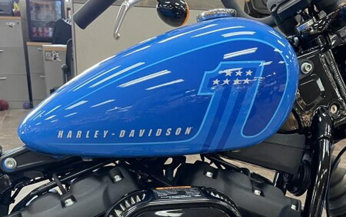 2022 Harley-Davidson Street Bob 114 Fastback Blue