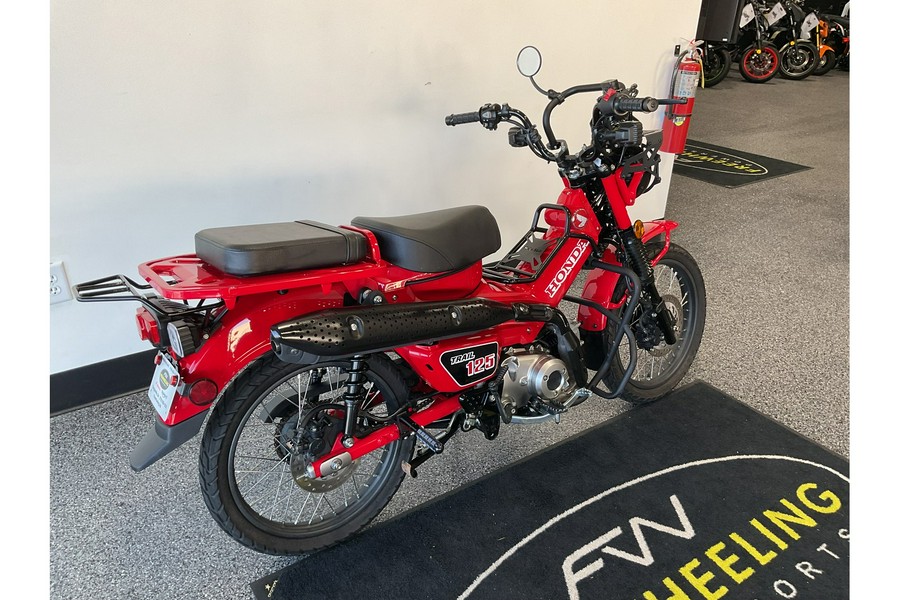 2022 Honda TRAIL 125 125 ABS - Glowing Red