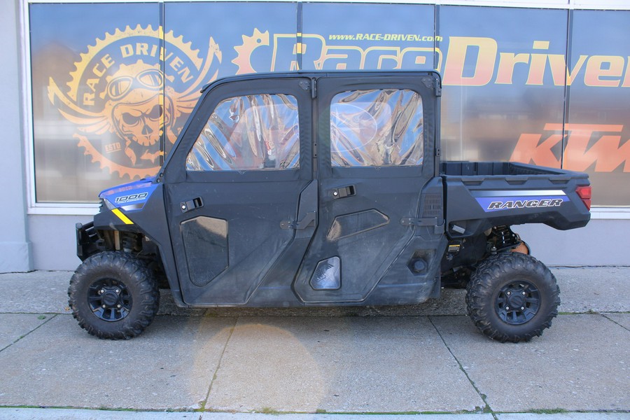 2022 Polaris Industries RANGER CREW 1000 PREMIUM - POLARIS BLUE