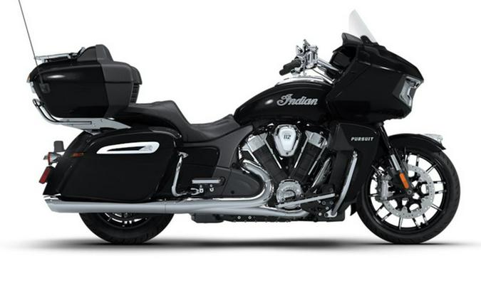 2026 Indian Pursuit Limited 112 W/Powerband Audio Black Metal